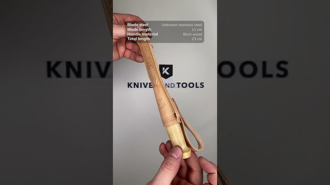 Marttiini Lynx 131, 131010, Stainless, Curly Birch, outdoor knife