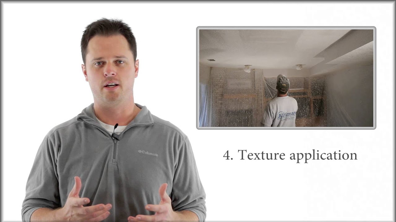 Our knockdown ceiling installation process General guideline YouTube