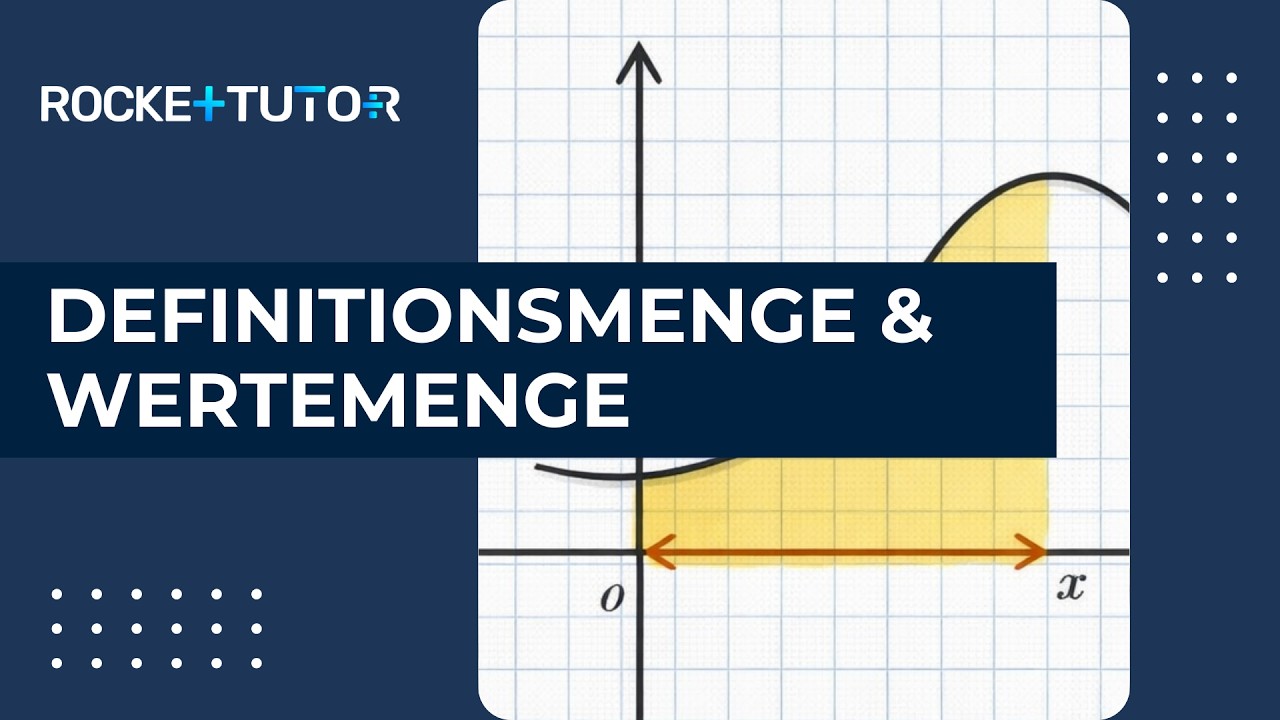 🎯 Definitionsmenge & Wertemenge einfach erklärt!