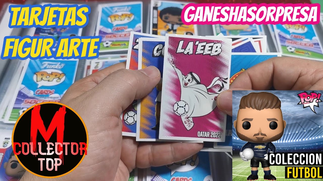 Tarjetas Funko Soccer Qatar 2022 de Figur Arte (segunda parte) 