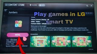 Play Games In LG smart TV!! screenshot 5