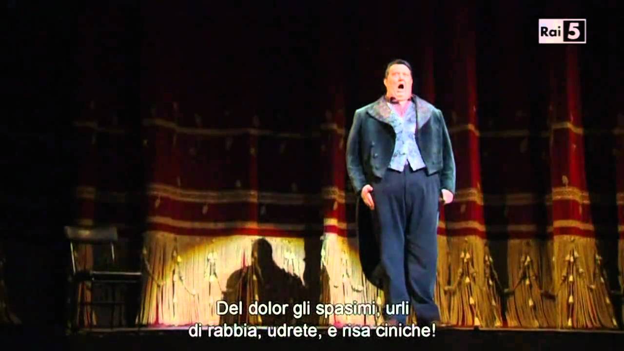 Ambrogio Maestri - Pagliacci - Si può? (Prologo)