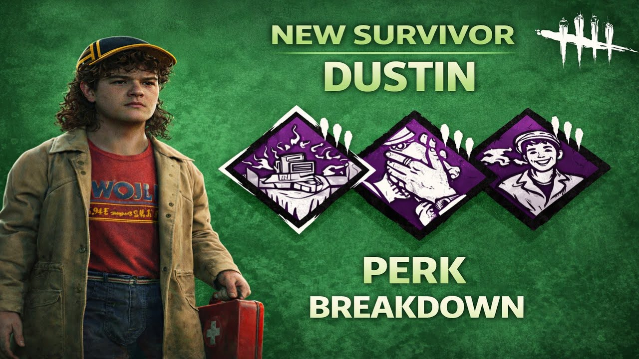 *NEW SURVIVOR* DUSTIN HENDERSON! (PERK BREAKDOWNS,NEW MORI, AND MORE)