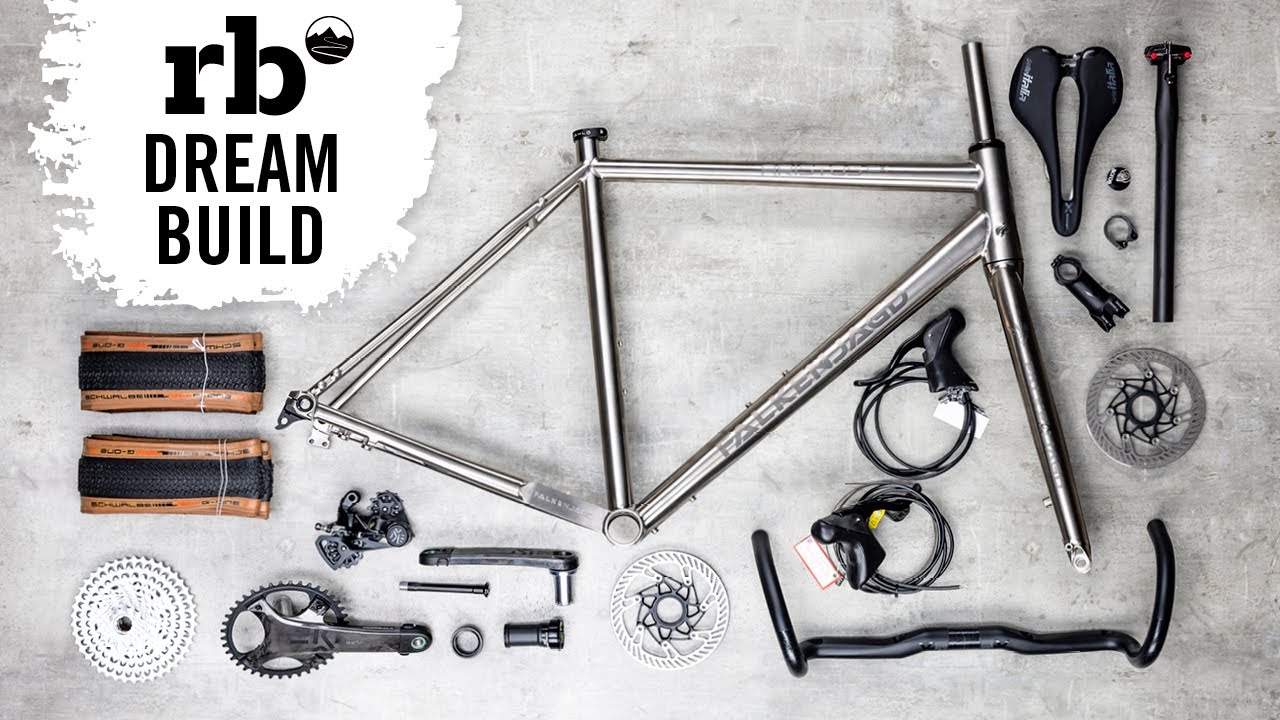 Dreambuild Falkenjagd Aristos CX Titanium I  Gravelbike I Campagnolo Ekar I Titanium Fork