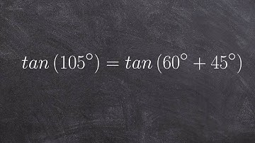 Evaluating the exact value using sum formula for tangent, tan
