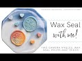 Make Wax Seals With Me! | 2 camera angles | ideas, tips, tricks, Craspire unboxing + discount code