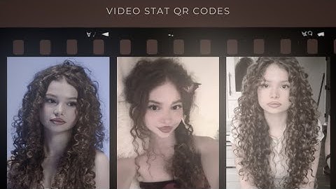 Video star QR codes || colorings,shakes, transitions and etc