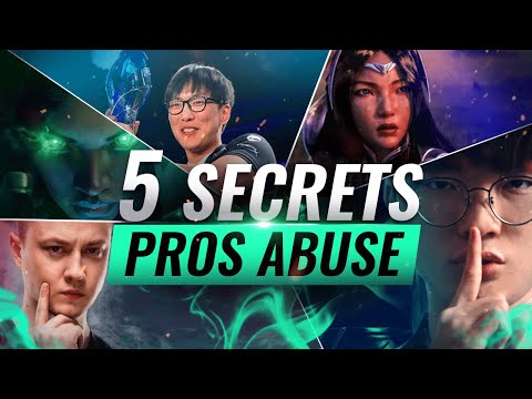 5 SECRET Tricks Pros Keep To Themselves - League of Legends