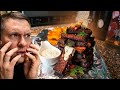 Crispy Garlic Rye Bread Toasts with Bacon Dill Sauce | Easy Snack Recipe