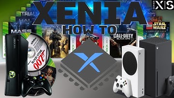 How To Install Xenia to Xbox Series | Convert GOD to ISO to XEX | How to Backup X360 Games For Xenia