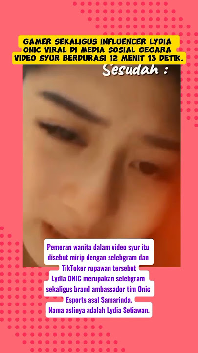 Gamer Sekaligus Influencer Lydia Onic Viral Di Media Sosial #beritaviral #news #beritaterkini