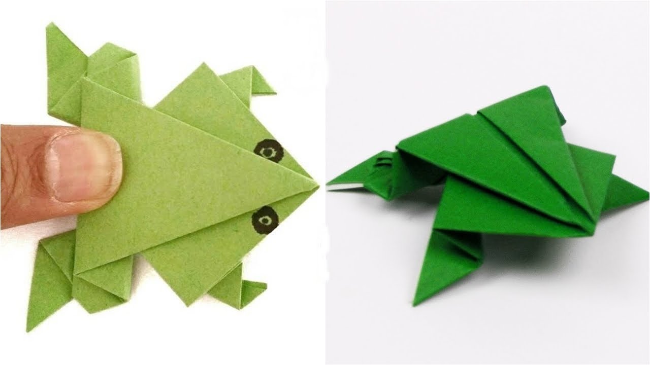 Mainan Anak Dari Kertas Lipat Origami Kerajinan Tangan Yang Mudah