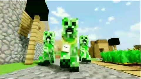 compressed into 10 seconds Element Animation & Dan Bull - Creeper Rap (Ending B)