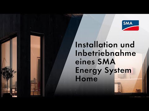 Installation und Inbetriebnahme eines SMA Energy System Home