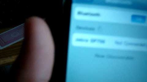 bluetooth on ipod touch integrated by the 3.0 iphone and ipod touch software