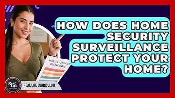 How Does Home Security Surveillance Protect Your Home? - Real Life Curriculum
