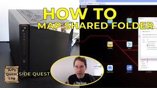 How To Access Asustor Nimbustor From Windows Create Shared Folder, User Map Network Drive