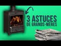 3 Astuces de Grands-Mères pour Nettoyer la vitre de votre Poêle ou Cheminée