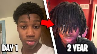 My Full 2 Year Dread Journey From & ACTUAL DreadHead..