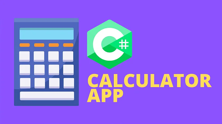 Create A Calculator App in C# | Visual Studio 2020 | Part 1