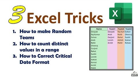 3 Excel Tricks and Tips | Learn Ms-Excel
