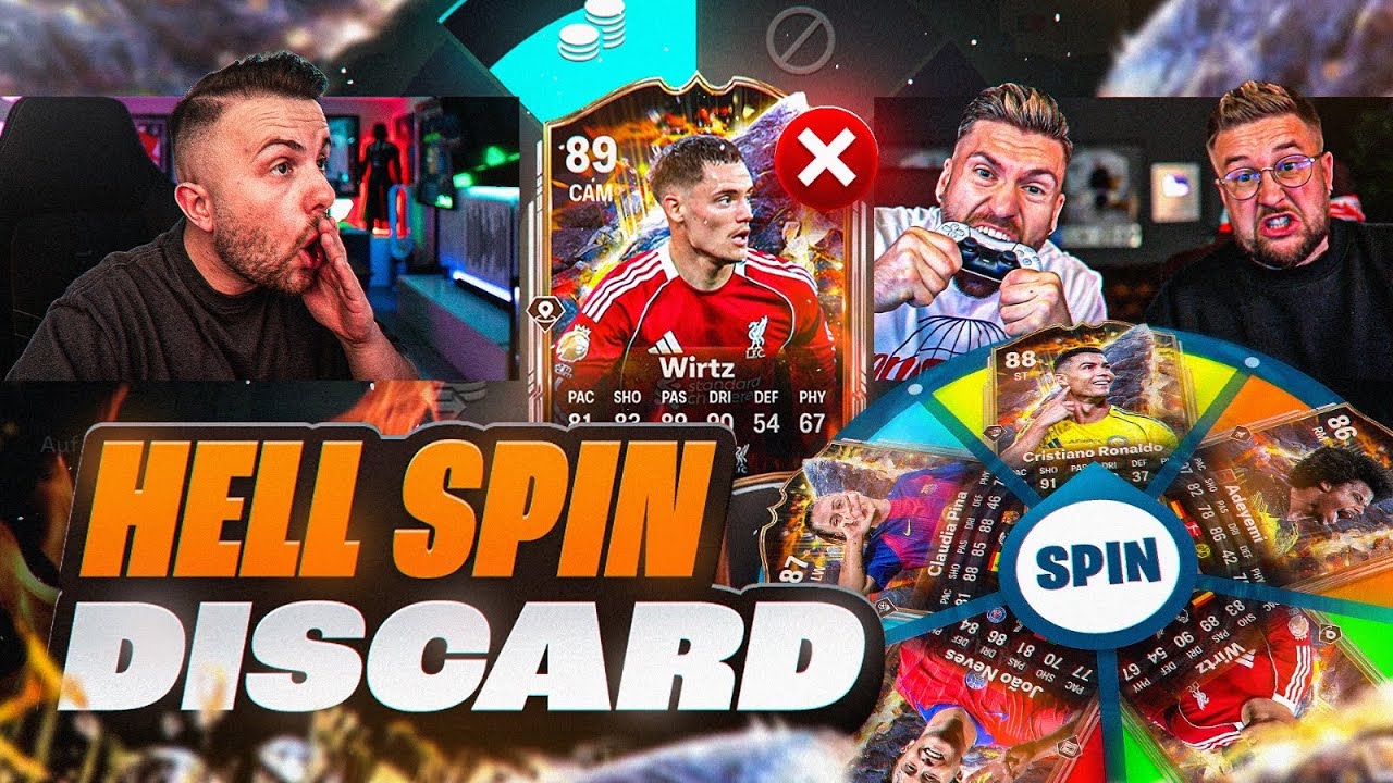 OMG?? Was habt IHR GETAN ⁉️🥲 HELL SPIN DISCARD Battle CORNERSTONES 🔥 EA ...