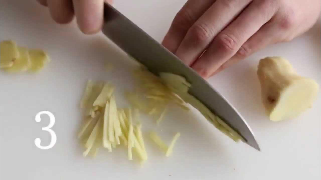 How To Julienne Ginger YouTube