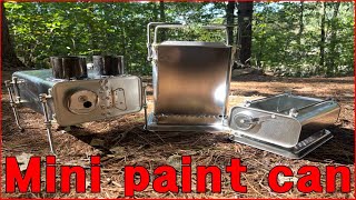 사각형 공캔으로 3개의 다른 캠핑스토브 만들기ㅣMake 3 different camping stoves with a square blank can