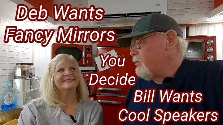 Our Cargo Trailer Conversion Progress Report/Deb Wants Fancy Mirrors. Bill Wants Cool Speakers.