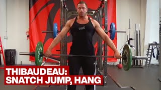 Snatch Jump from Hang