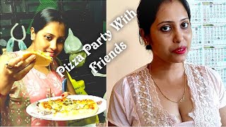 Pizza Party With Friends Ll Vlogs Ll After A Long Gap Enjoying A Lot
