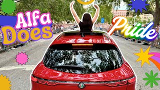 Alfa Romeo Does The St. Petersburg Pride Parade 2024