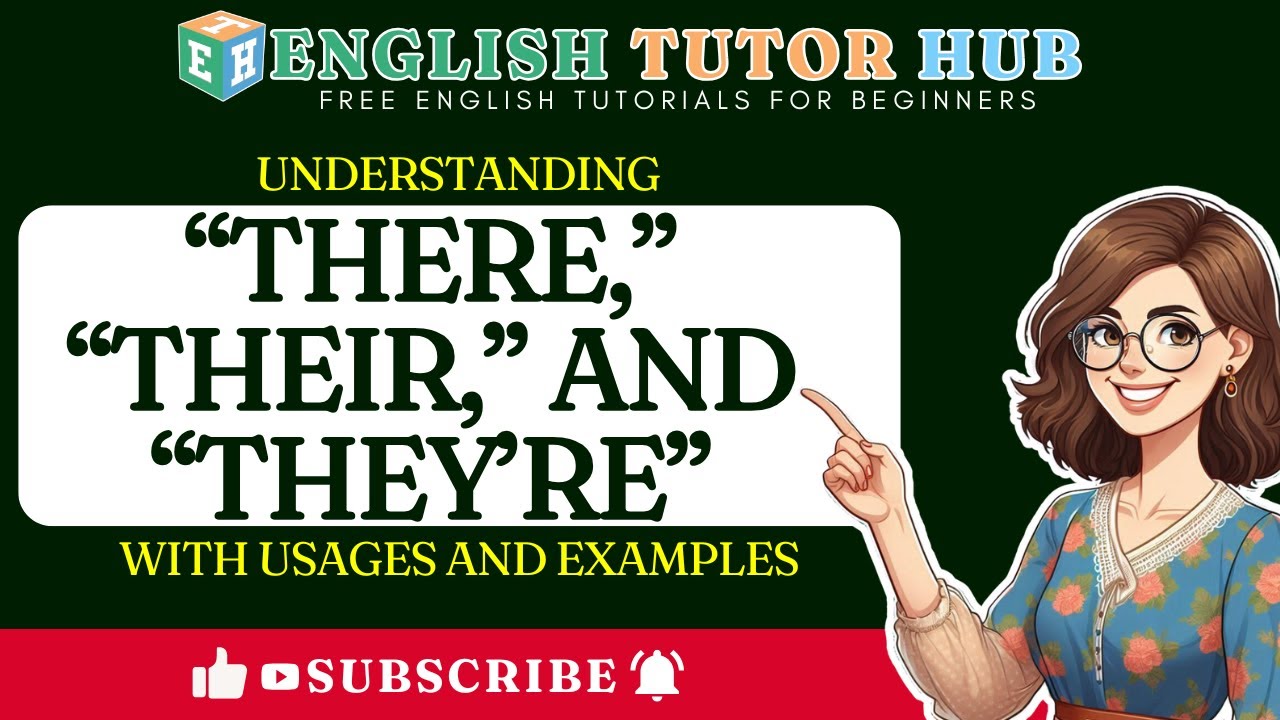 Understanding "there," "their," and "they're" with usages and example ...