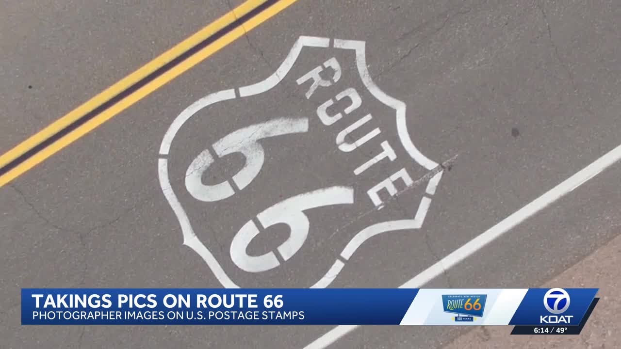 Photographer's Route 66 journey leads to USPS stamp series