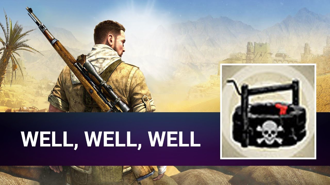 [Road to 100%] Sniper Elite 3 - Well, well, well - Achievement Walkthrough