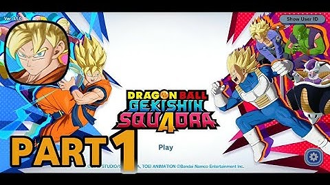 DRAGON BALL GEKISHIN SQUANDRA Tutorial - Gameplay Walkthrough Part 1 - TickerX (iOS, Android)