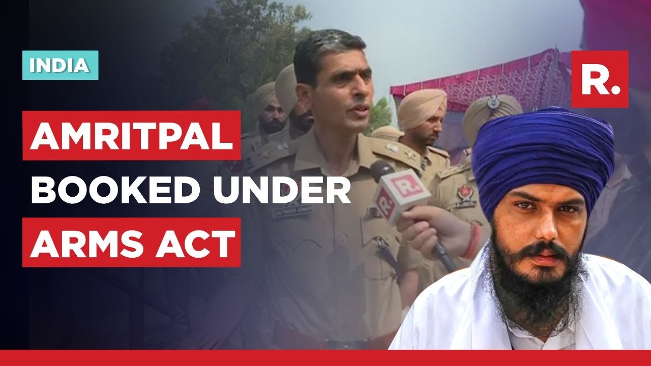 Amritpal Booked Under Arms Act, Amritsar SSP Says 'Crackdown To