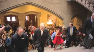 David Lynch at PAFA Exhibition Walk-Through