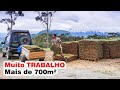 TIMELAPSE Plantando GRAMA no Sítio em Leiva