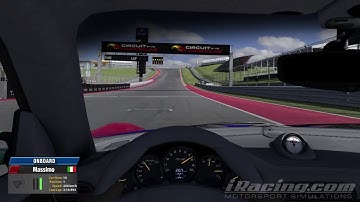 iRacing - RUF CUP - RUF RT 12 R C-Spec - 2016S1 W9 - AUSTIN Circuit of the Americas - GRAND PRIX