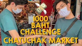 1000 Baht Challenge At Chatuchak Market Shopping Haul Thailand 2020 Vlog 