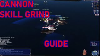 Uncharted Waters Online: Cannon Skill Grind Guide.