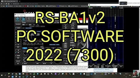 RS-BA1 REMOTE ICOM IC-7300