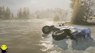 SPINTIRES  MUDRUNNER Gameplay Trailer 2017 [PS4, Xbox One, PC] [Full HD,1080p]