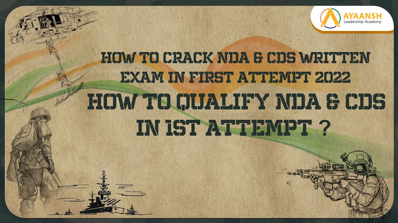 How to Crack NDA & CDS Written Exam in First Attempt 2022 |How to ...