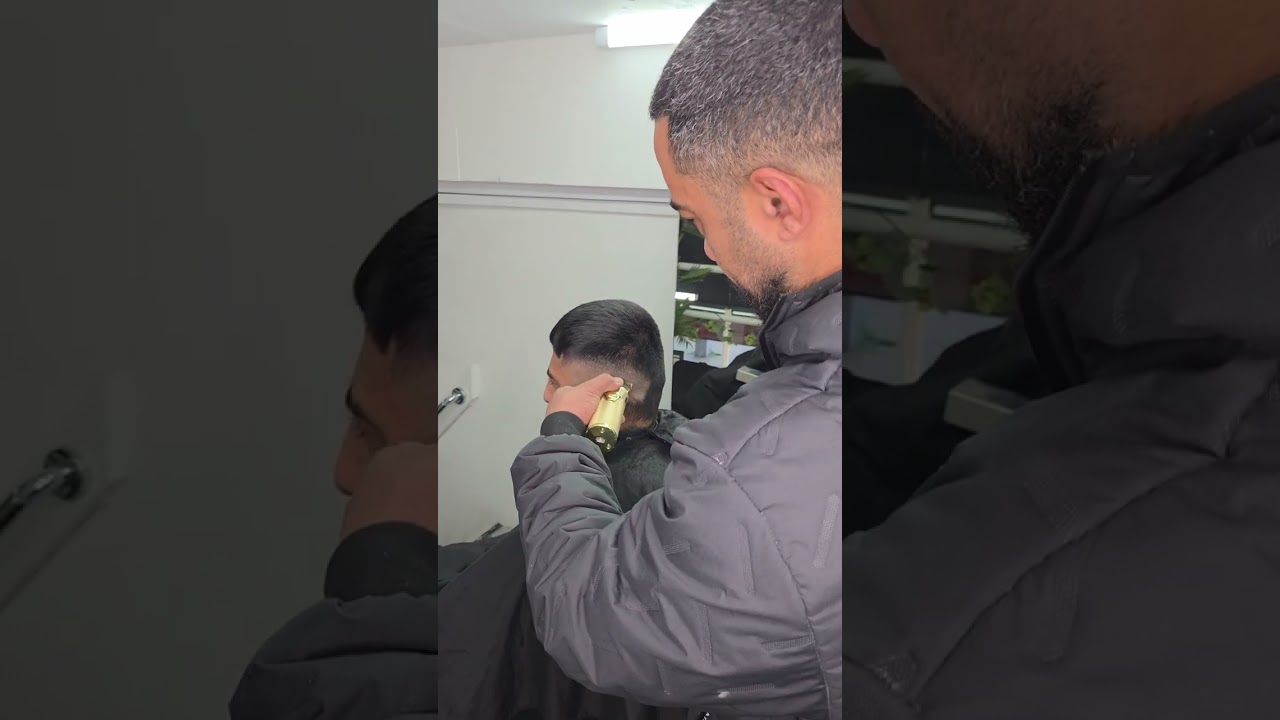 Day 9 consistency skinfade on straight but thicker Asian hair part 1.0 ##7dayactivation #bouncer 