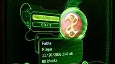 copy gamesave from xbox to memcard