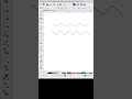 How to create Zigzag &amp; wavy lines in CorelDRAW | Coreldraw tutorial | Coreldraw tips