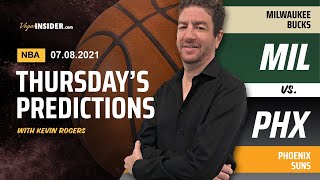 Thursday NBA Finals Predictions and Best Bets - July 8 2021