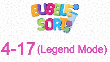 Bubble Sort Level 4-17 [SOLUTION]
